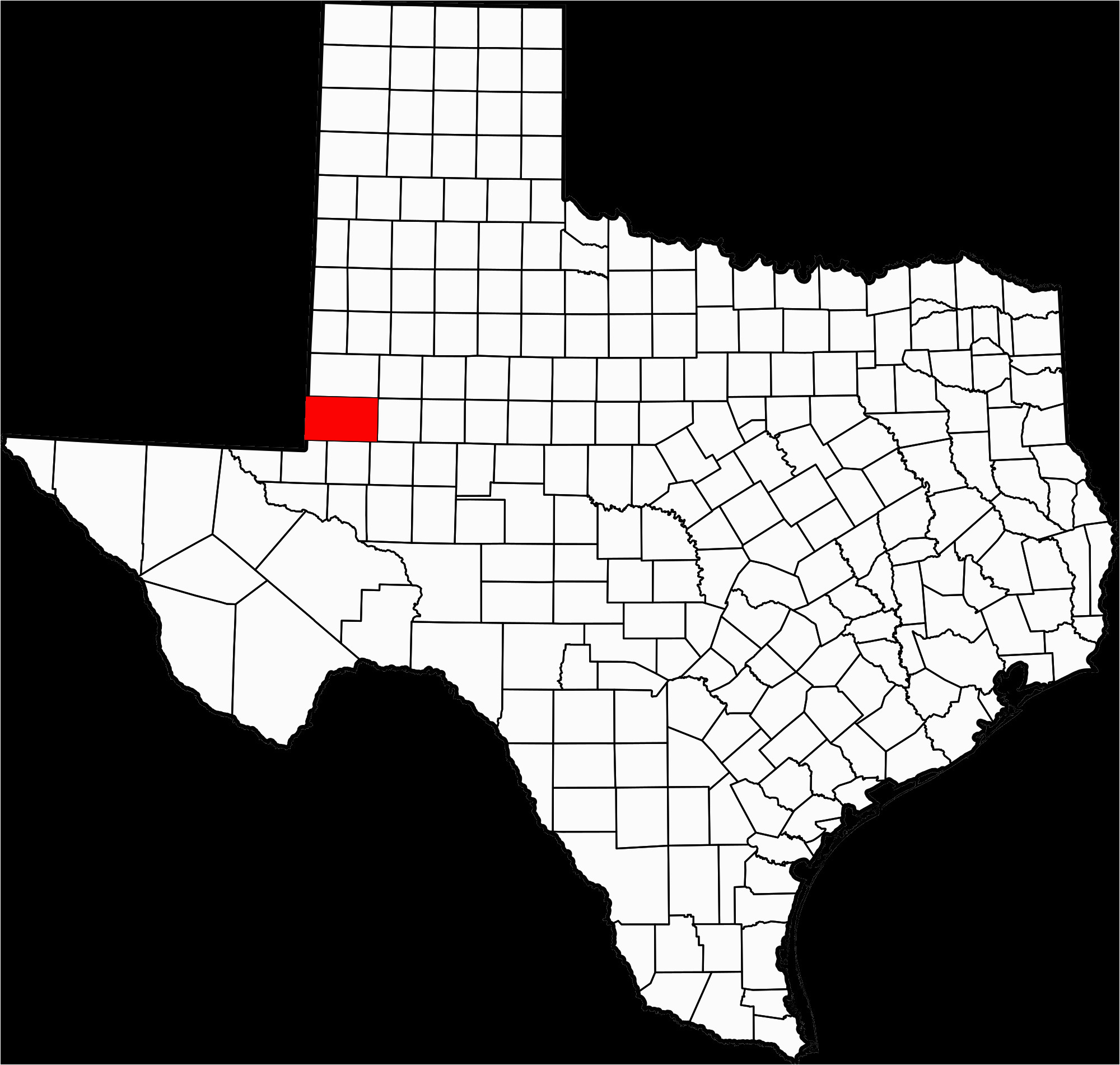 datei map of texas highlighting andrews county svg wikipedia