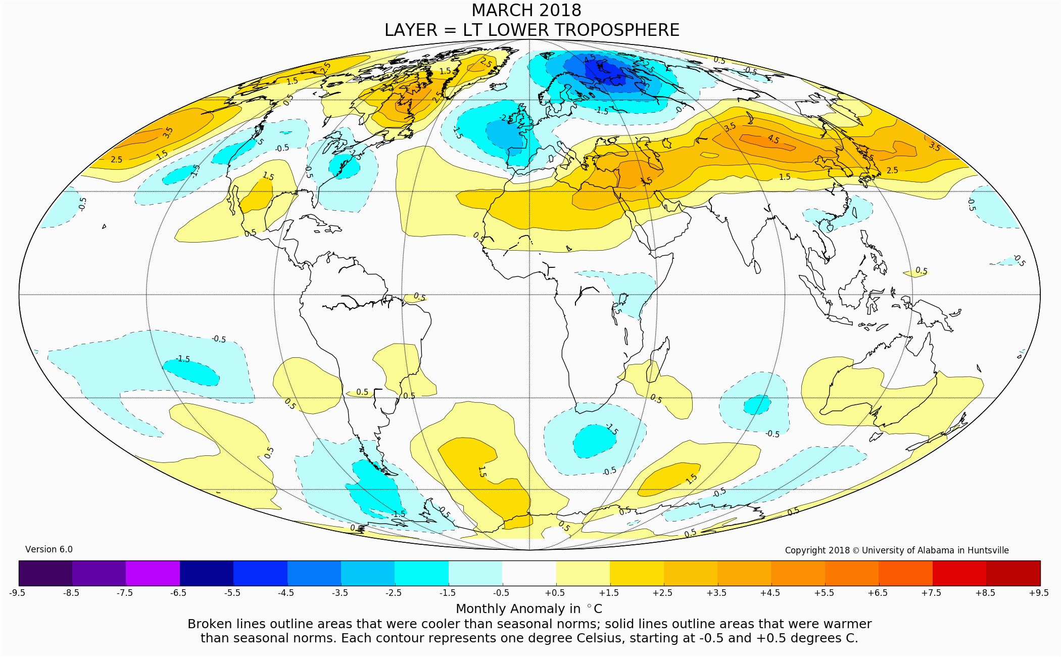 global temperature report march 2018 watts up with that