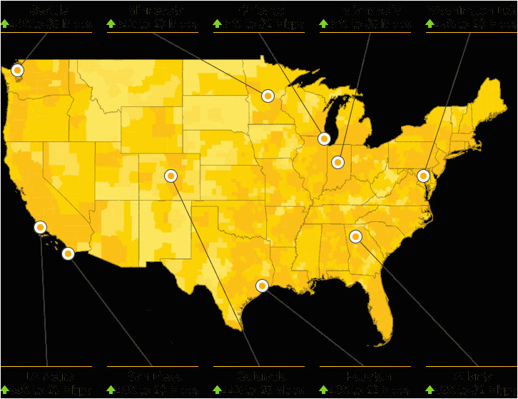 sprint cell phone coverage map cell tower location maps for each