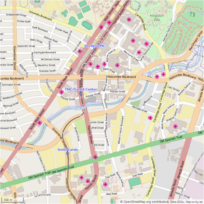 file houston medical center map png wikimedia commons