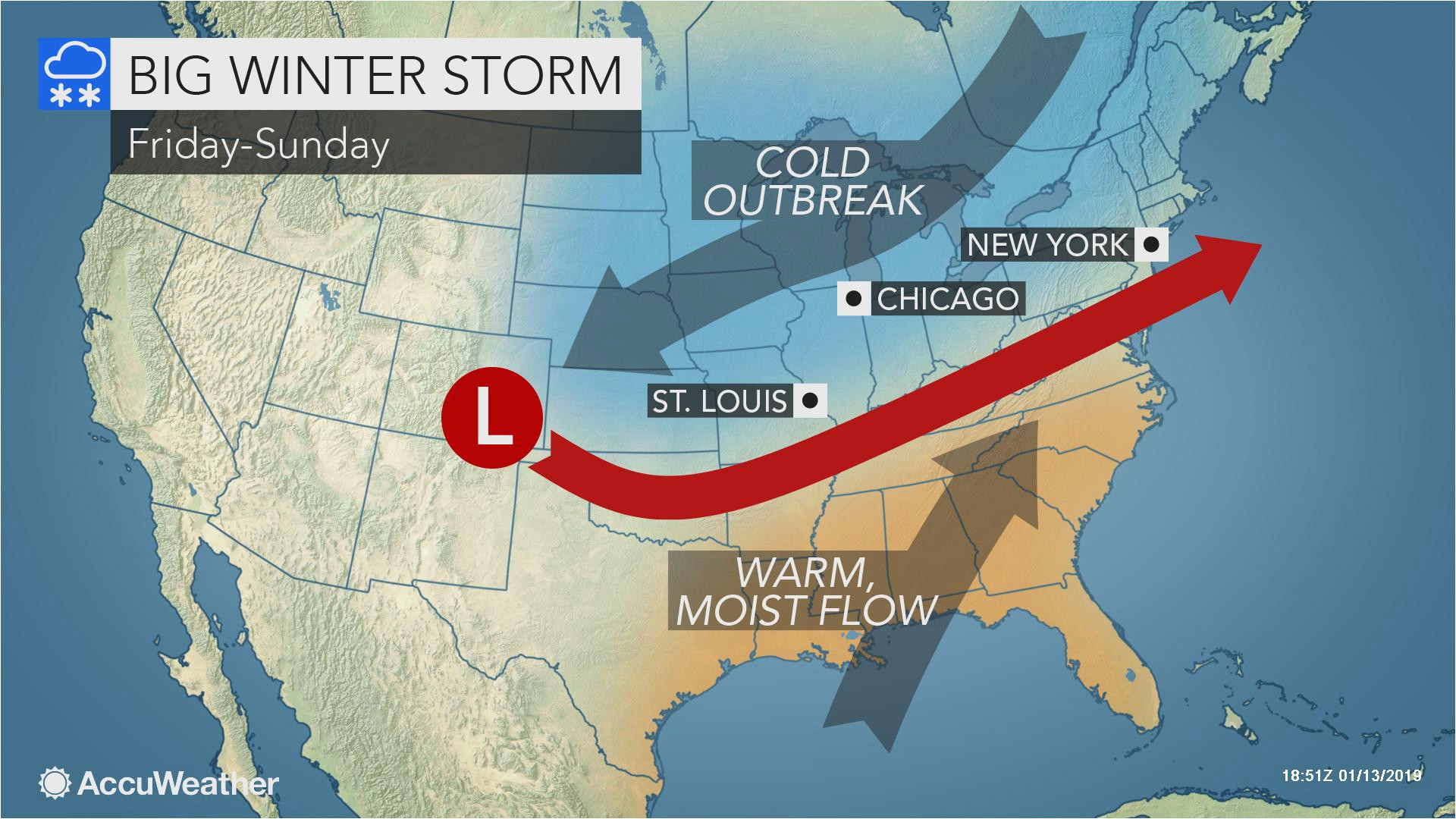 eastern central us to face more winter storms polar plunge after