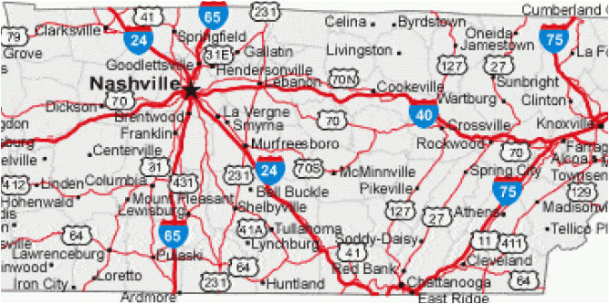 show me a map of tennessee maps directions