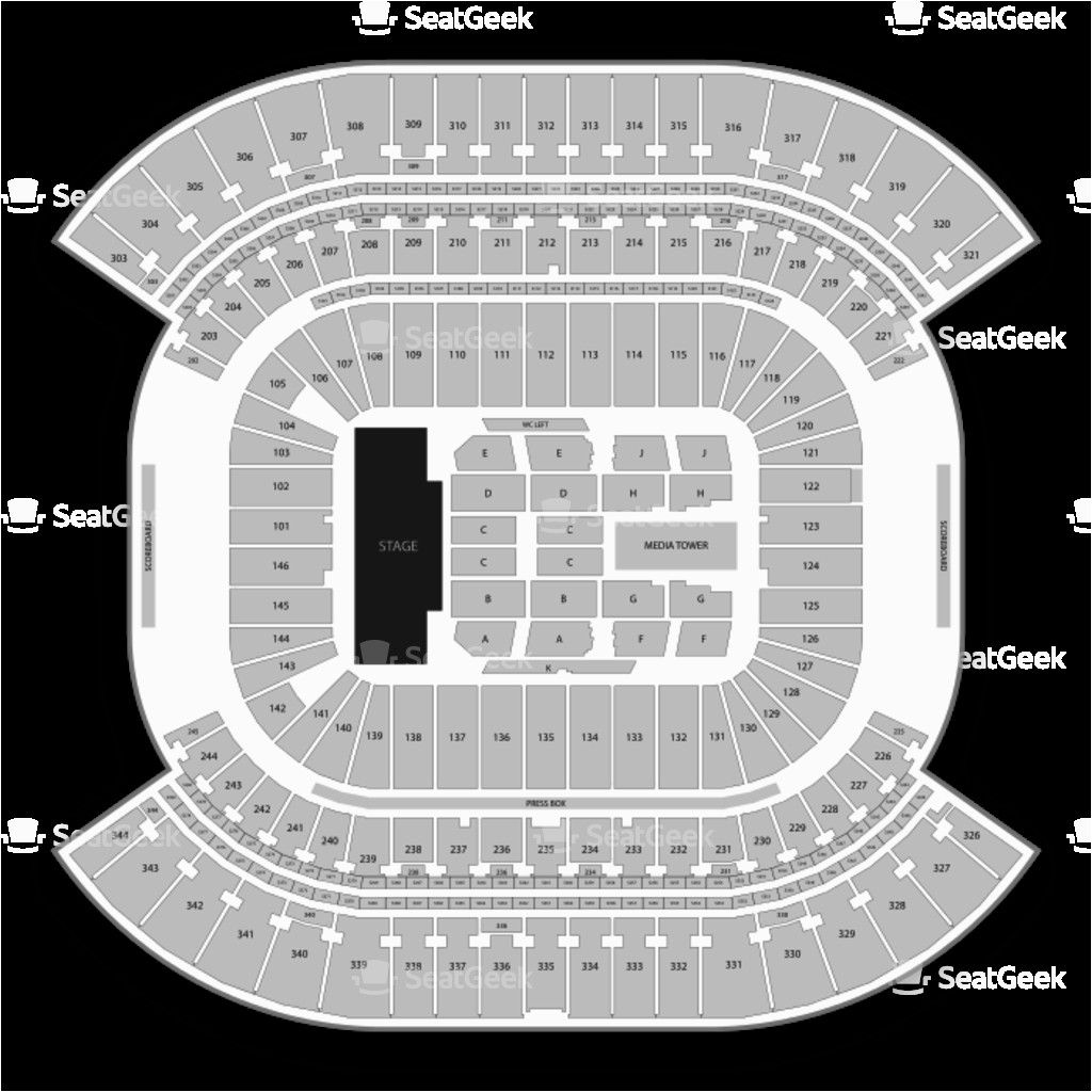 Nissan Stadium Seating Chart
