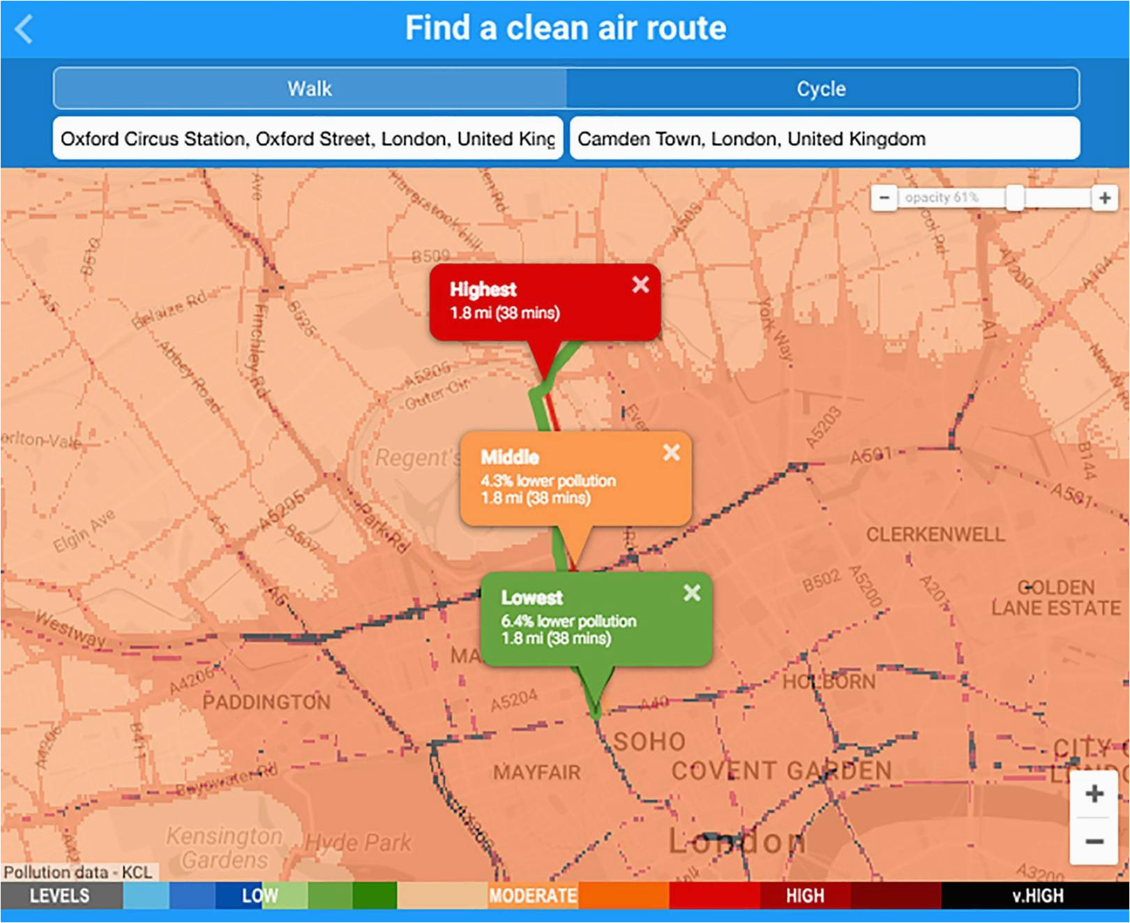 air pollution map reveals pollution in london uk and europe wired uk