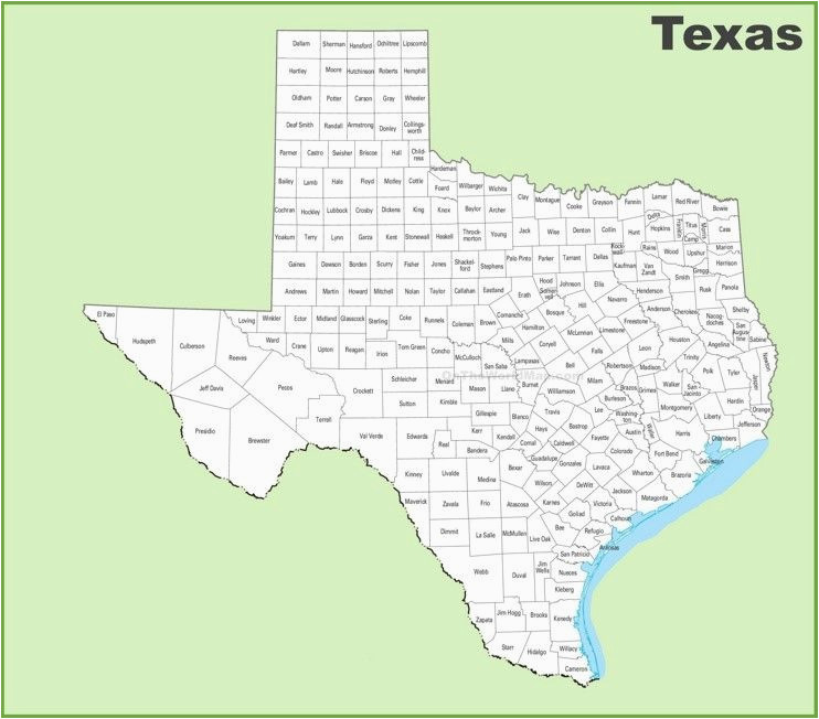 texas county map favorite places spaces texas county map