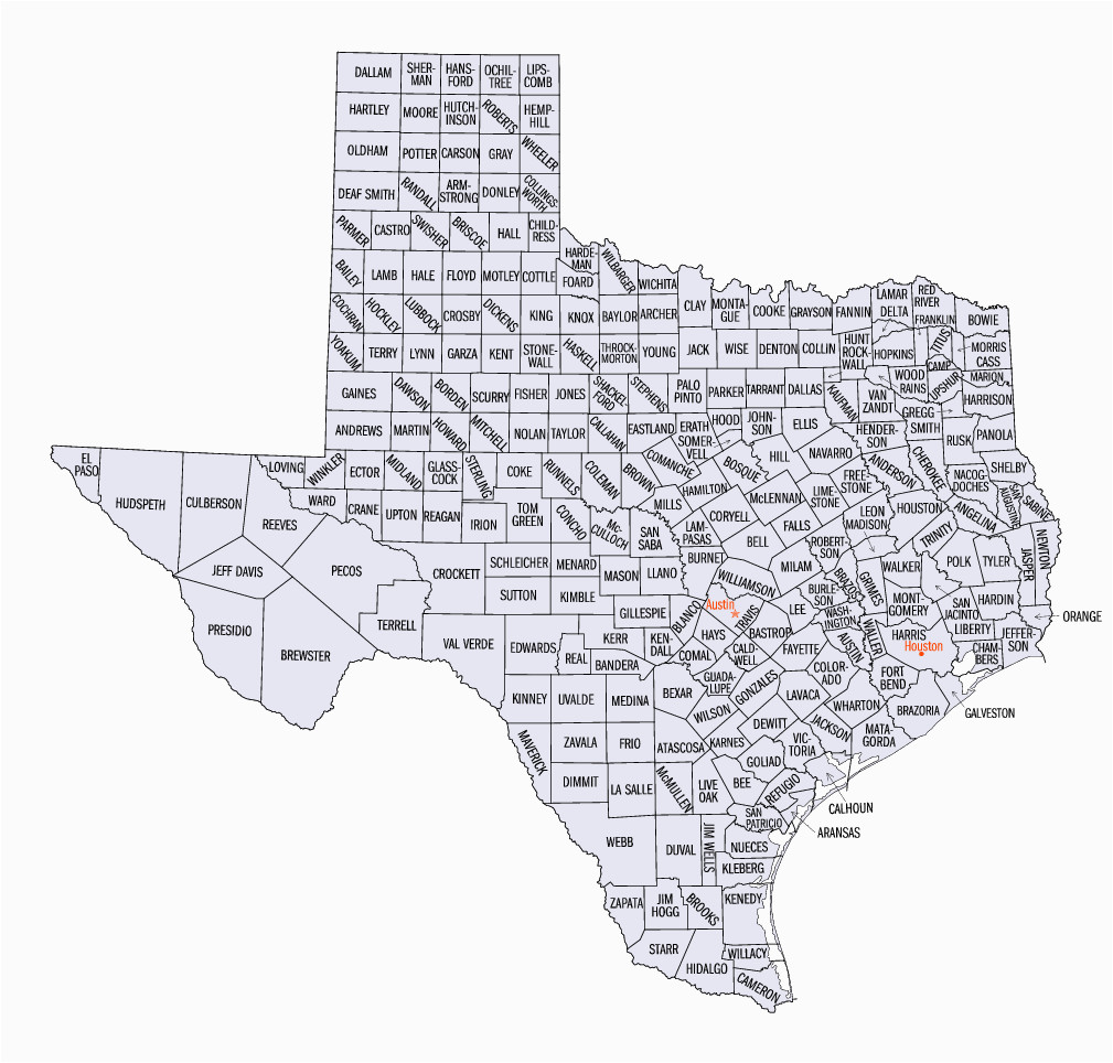 counties texas map business ideas 2013