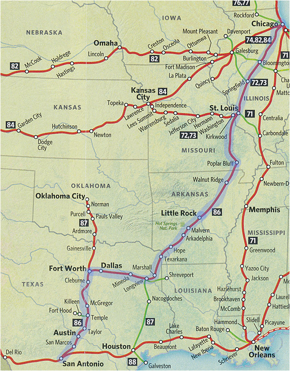 texas eagle route map business ideas 2013