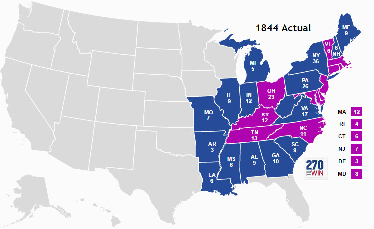 presidential election of 1844