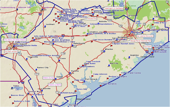 texas independence trail map business ideas 2013