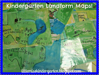 teaching texas landforms school ideas literacy