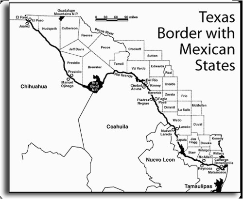 map of texas border with mexico business ideas 2013