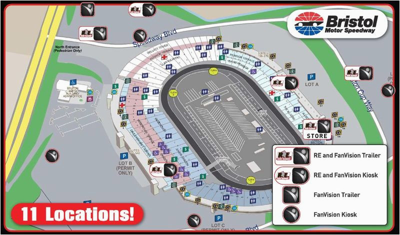 Interactive Indy 500 Seating Chart
