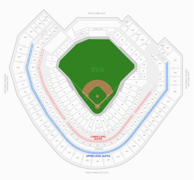 The Ballpark In Arlington Seating Chart Views