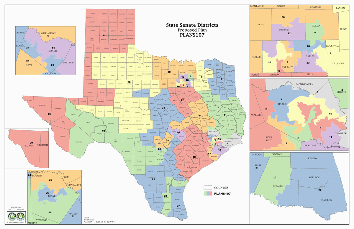 texas senate map business ideas 2013