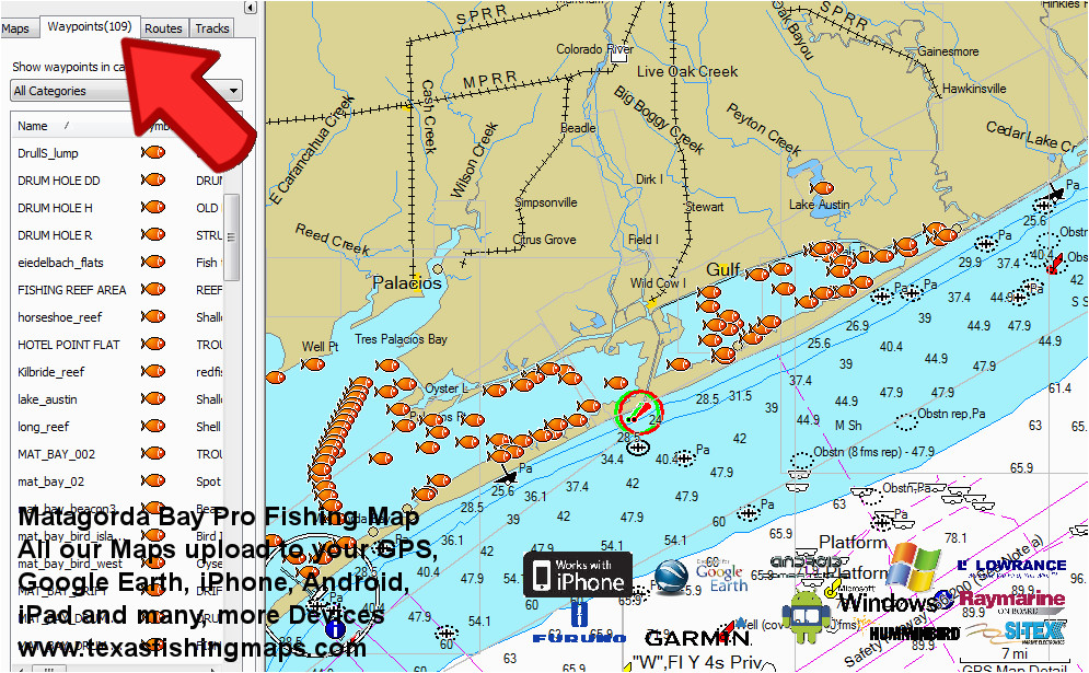 texas fishing maps business ideas 2013