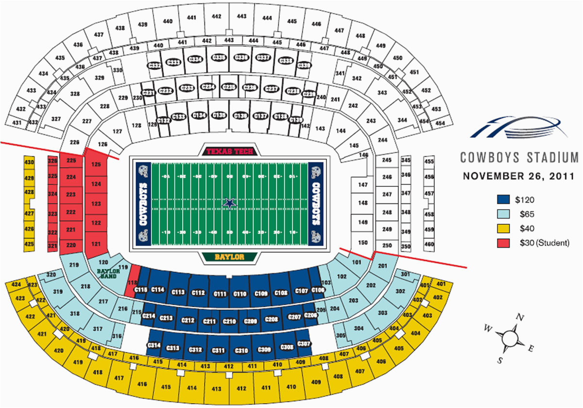 texas stadium seat map business ideas 2013