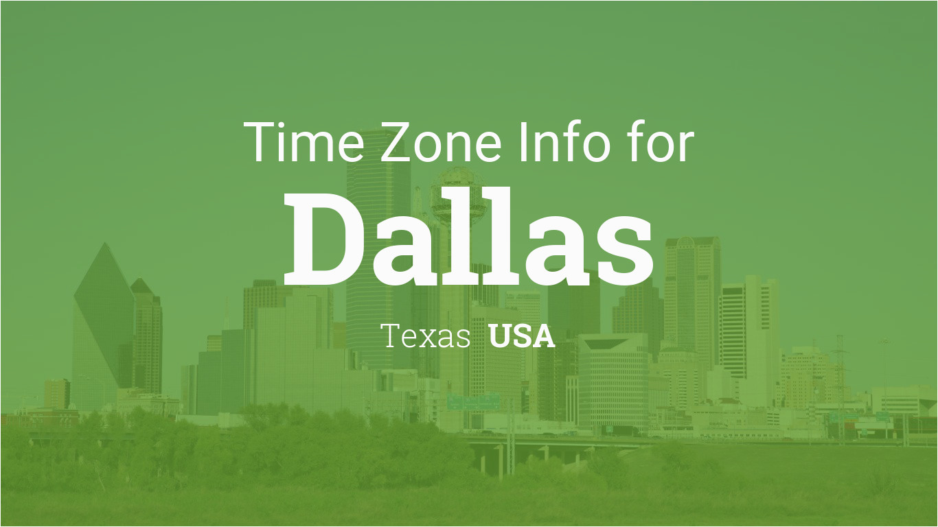 time zone clock changes in dallas texas usa
