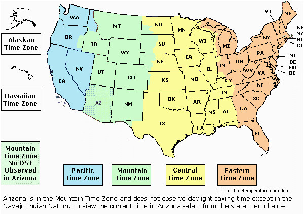 arizona time zone name