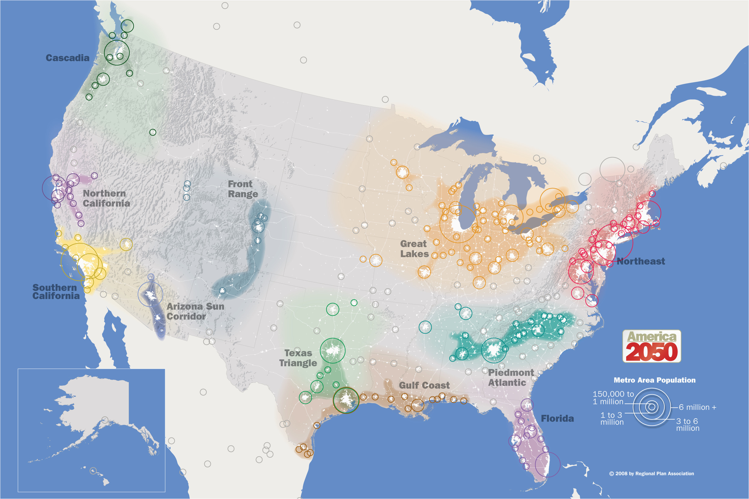 our maps america 2050