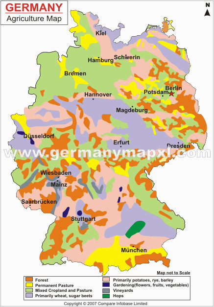 german land use map maps map treasure maps germany