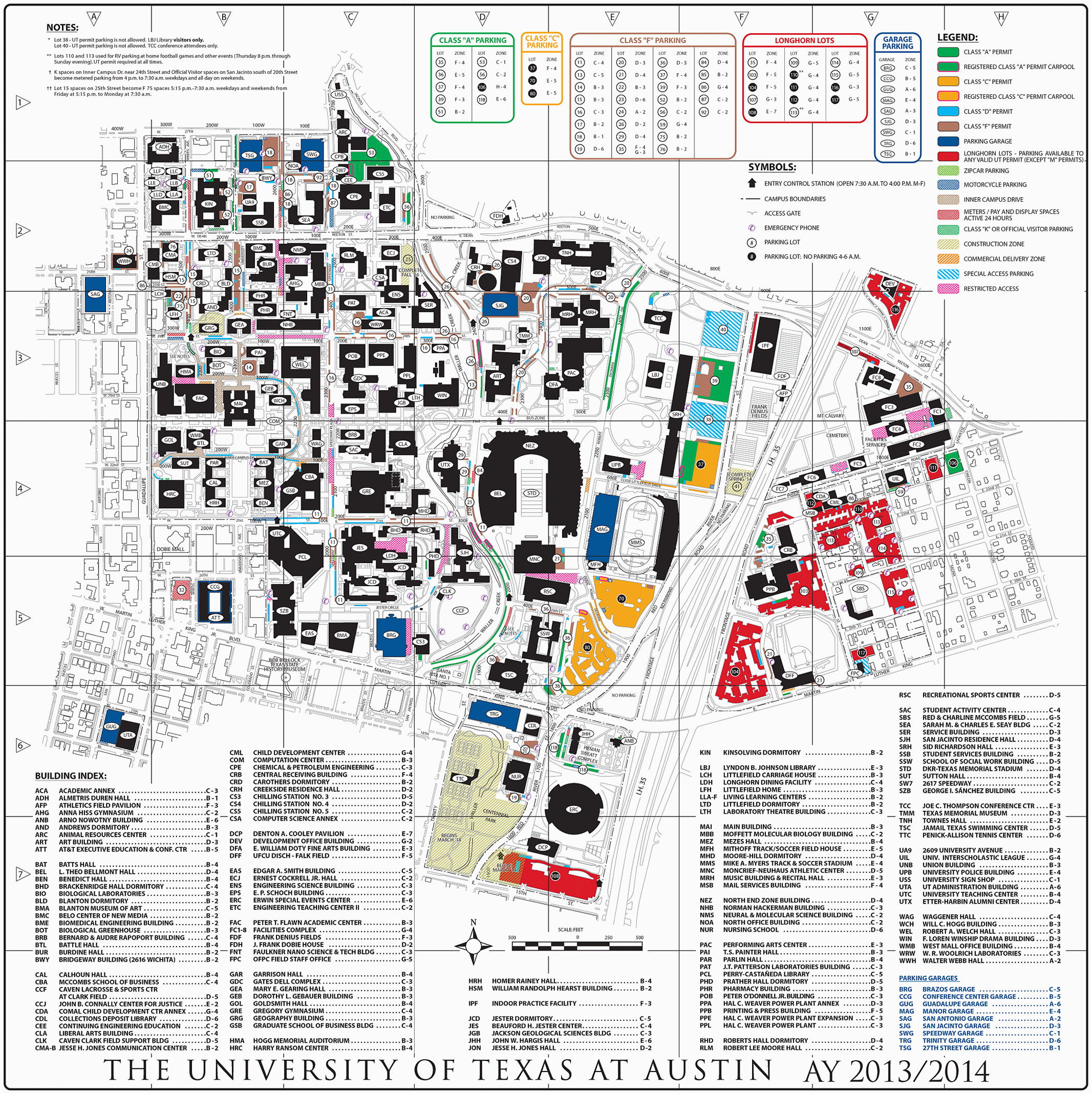 university of texas austin campus map business ideas 2013