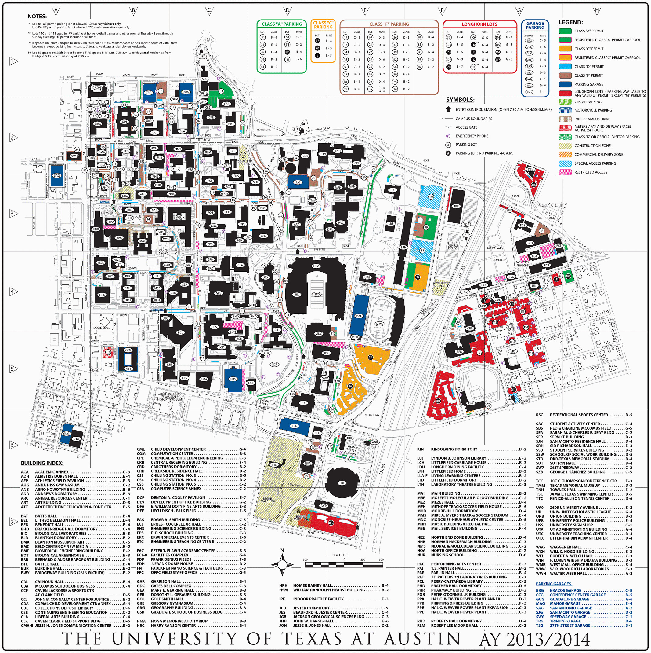 University Of Texas Austin Campus Map University Of Texas Austin Campus Map