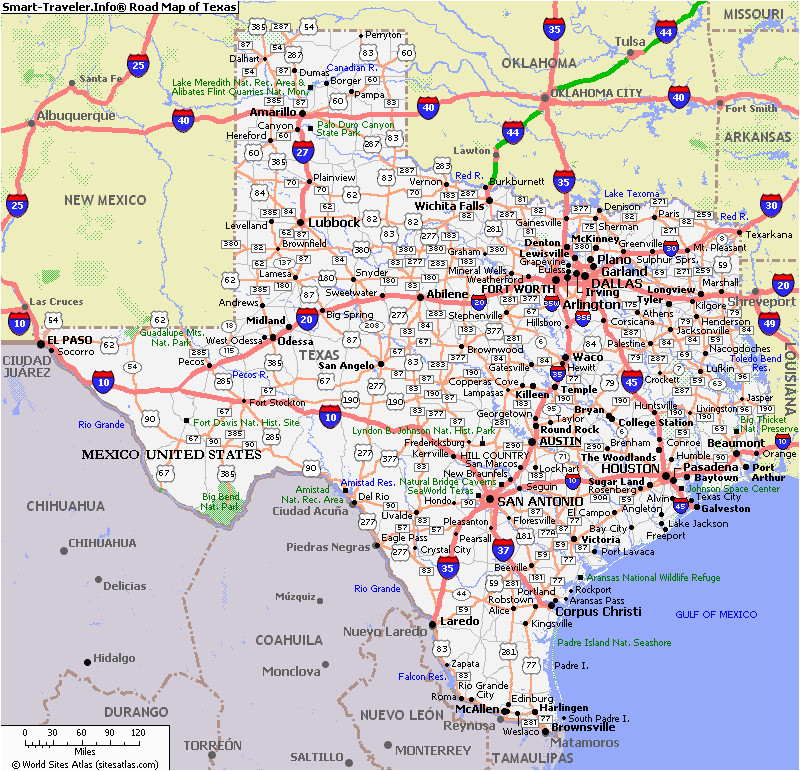road map of texas and new mexico business ideas 2013