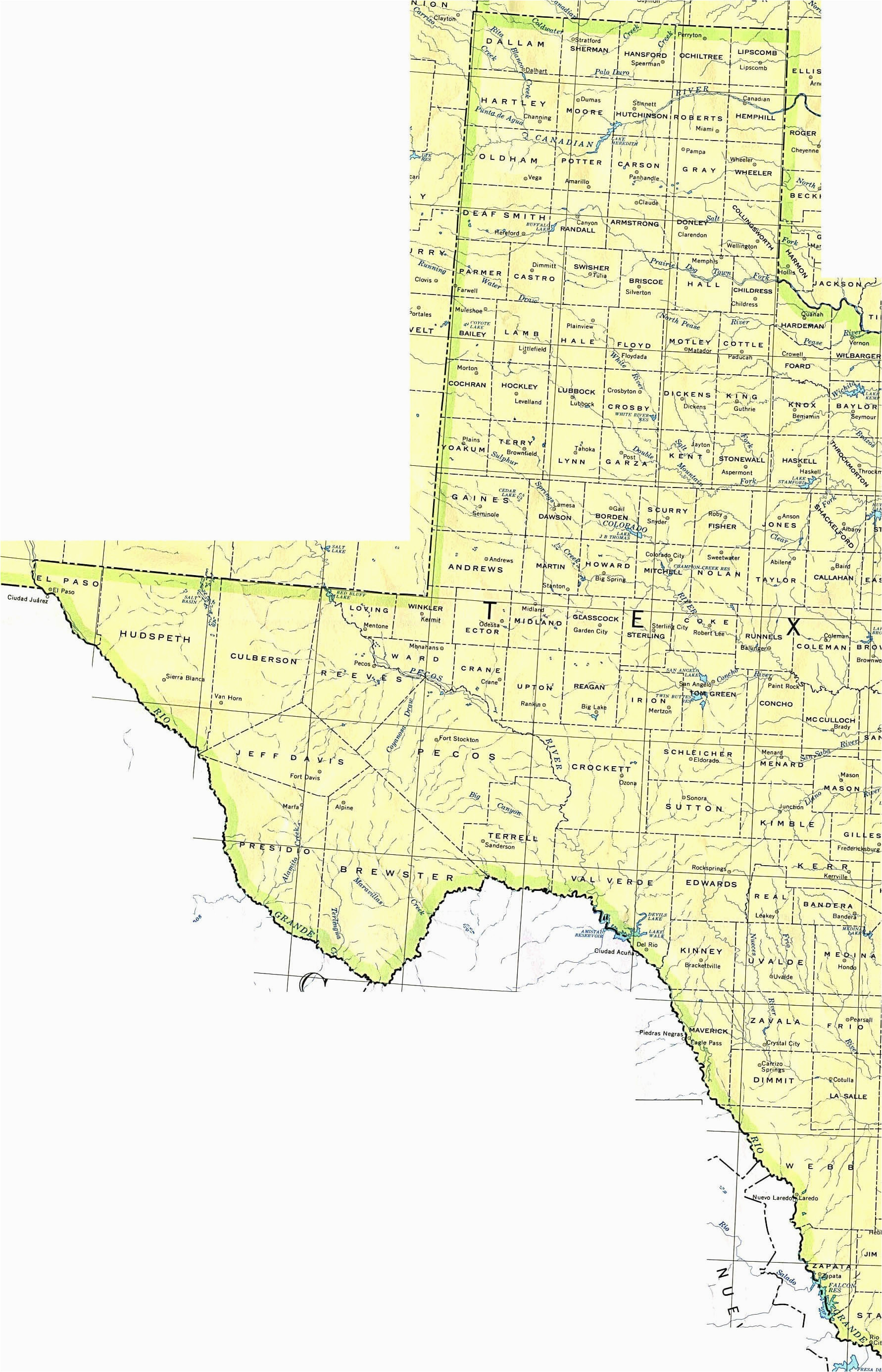 texas oklahoma border map maplewebandpc com