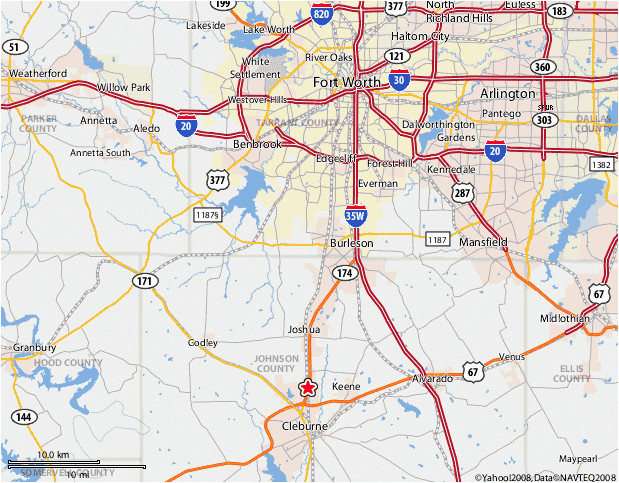 map of cleburne texas business ideas 2013