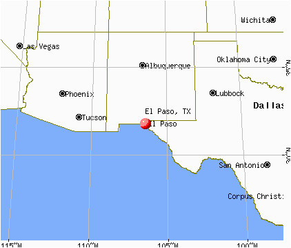 where is el paso texas on the map business ideas 2013