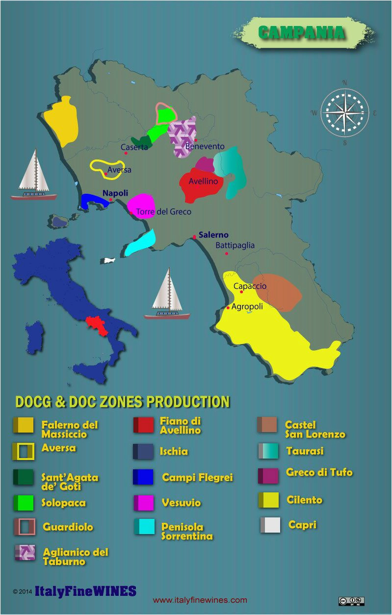 campania italy major appellations wine wineeducation italy