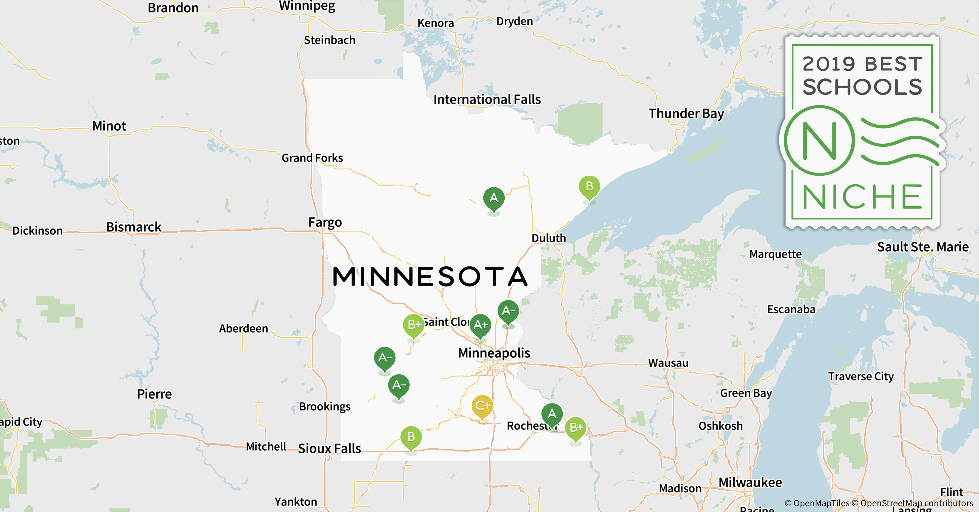 minnesota map with towns secretmuseum