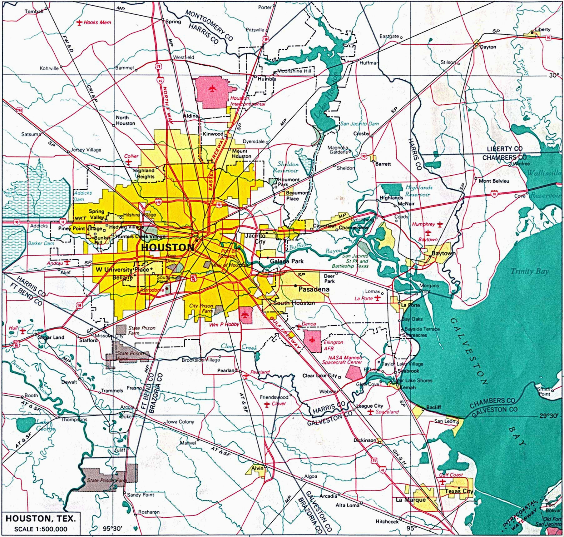 houston texas area map business ideas 2013