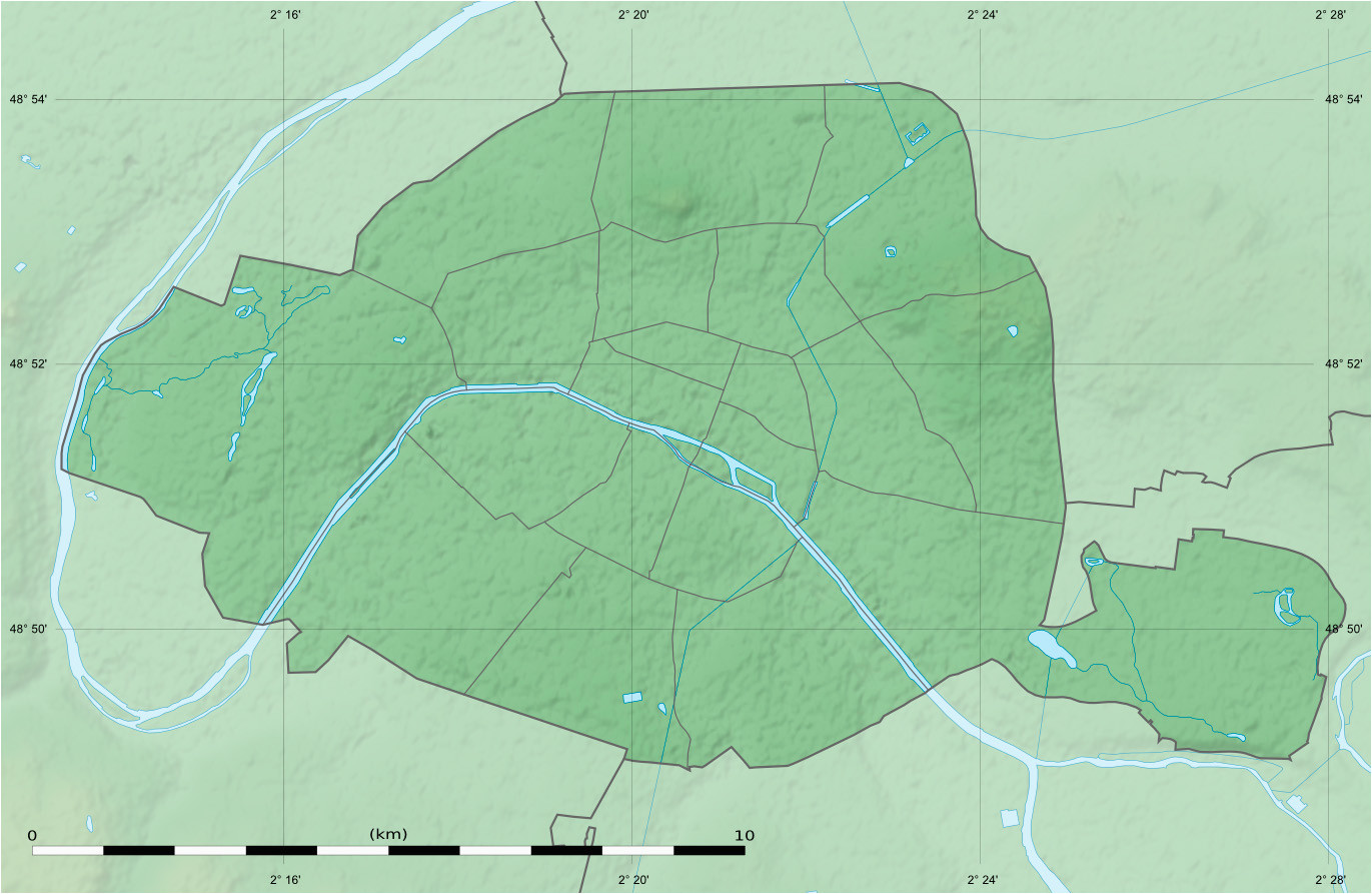 maps of paris wikimedia commons