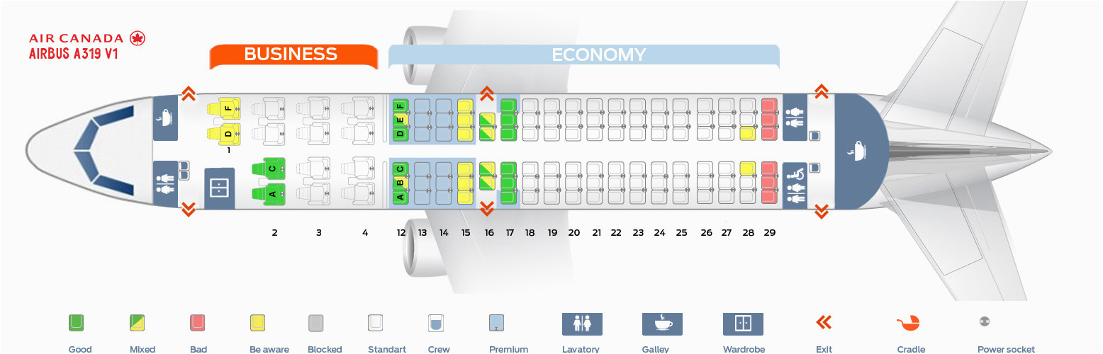 43 methodical air canada seat numbers