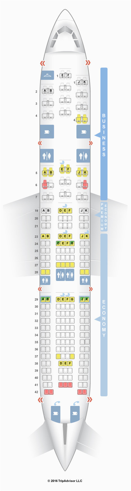 air canada seating chart elegant seatguru seat map air transat