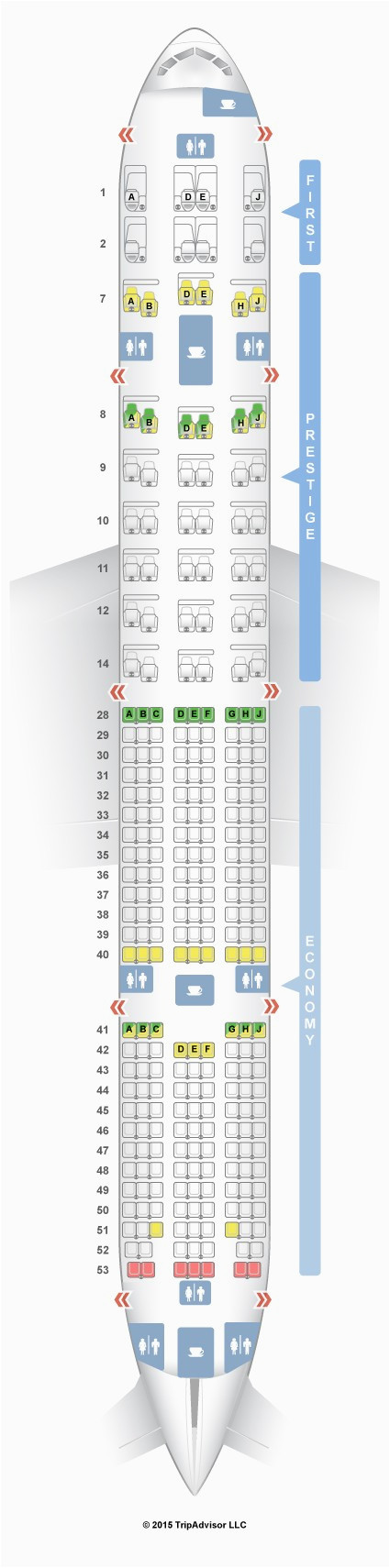 77w seat map