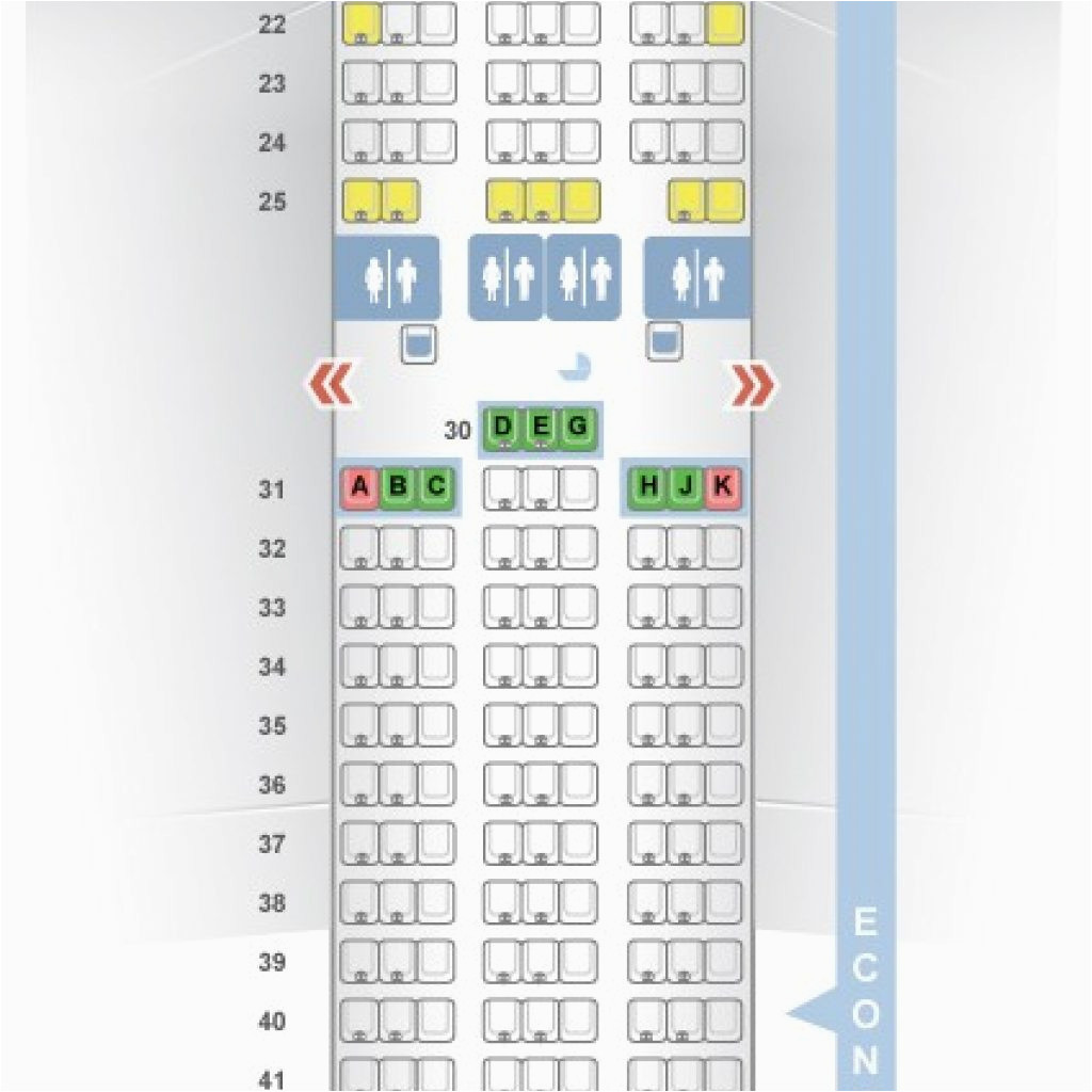 Air Canada Airline Seating Chart