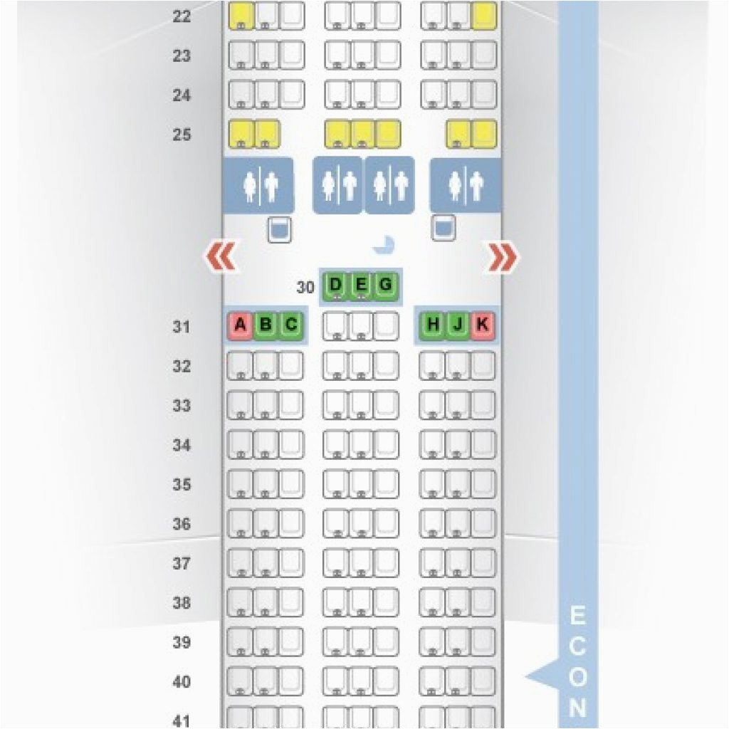 Air New Zealand Boeing 777 300 Seating Chart