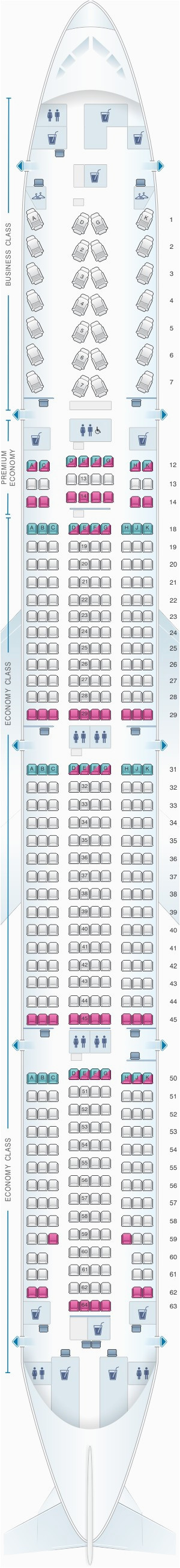 77w seat map