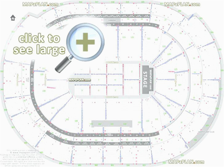 center seat numbers charts online