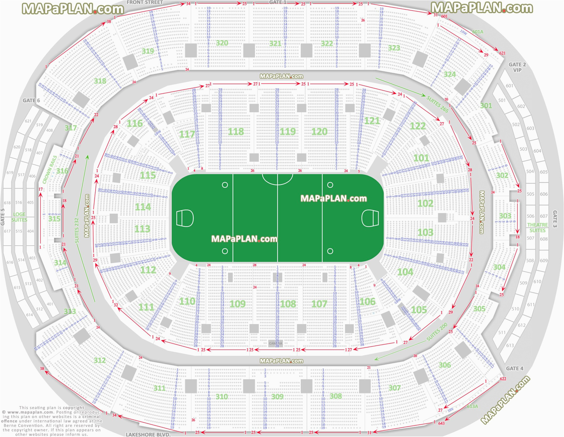 Air Centre Canada Seating Chart