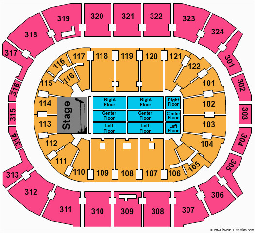 Air Canada Centre Seating Chart Seat Numbers