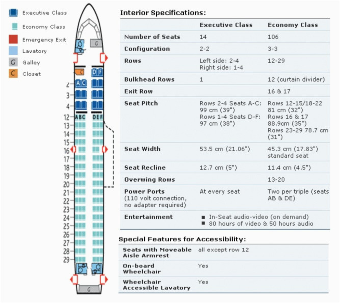 Air Canada E90 Seat Map 46 Systematic Frontier Airplane Seat Map ...