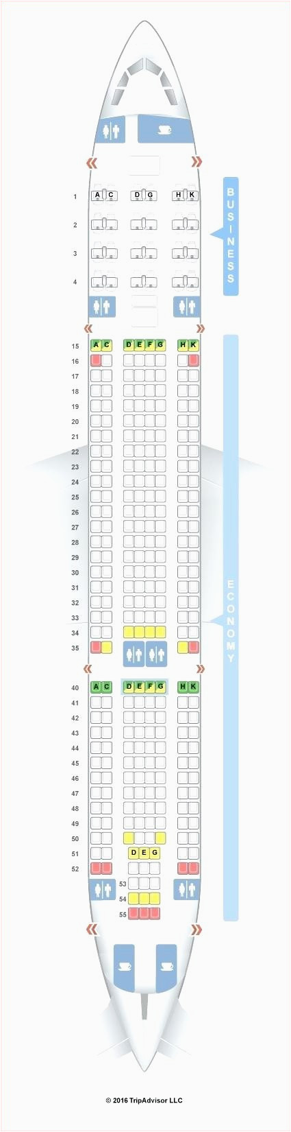 E90 Airlines Seating Chart