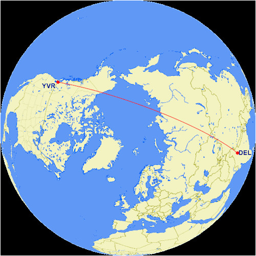 why do airlines show different durations for different days on the