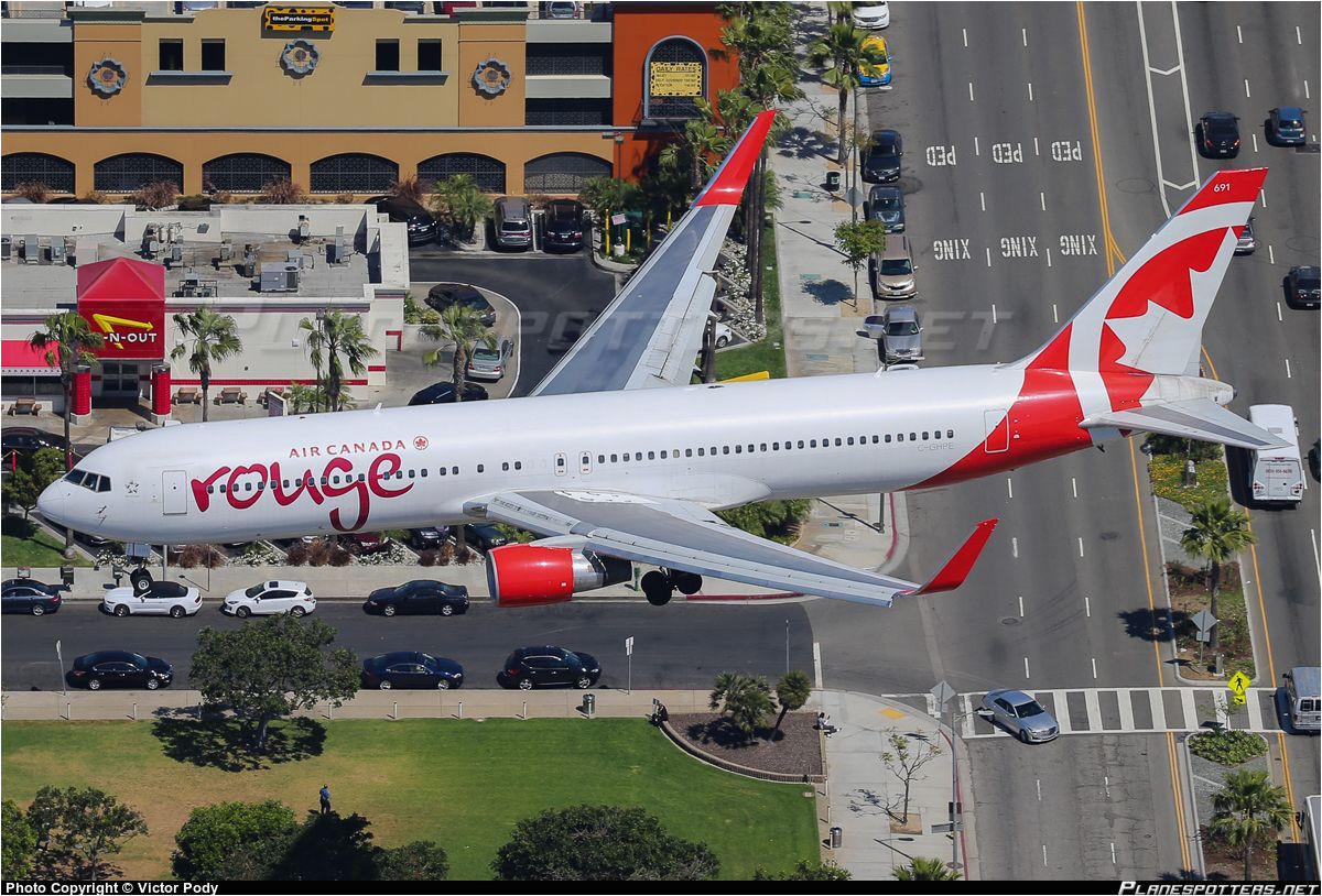 air canada rouge boeing 767 316 er all things aviation