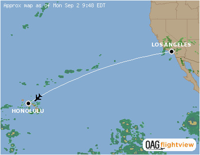 real time flight tracking from flightview