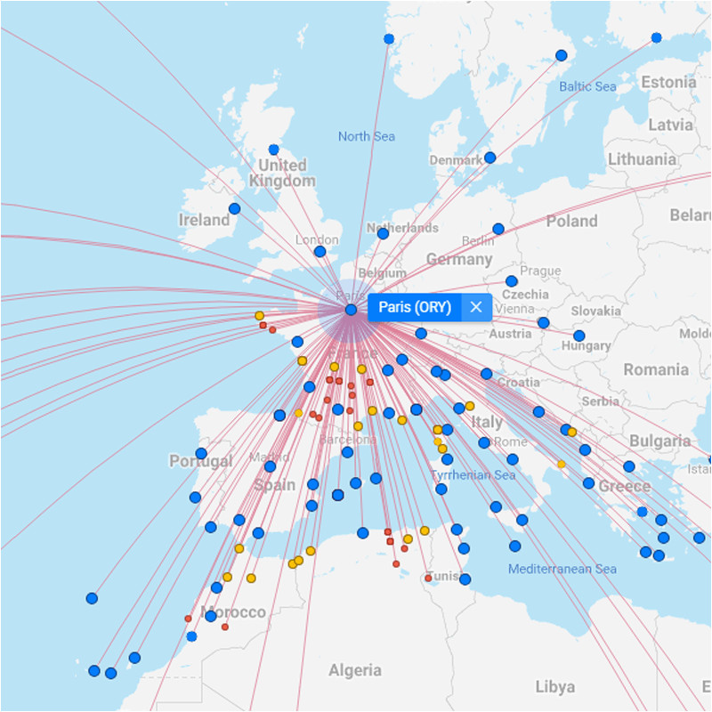 all flights worldwide on a flight map flightconnections com