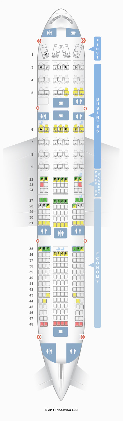 seatguru seat map air france boeing 777 200er 772 four